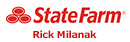 Rick Milanick State Farm Logo