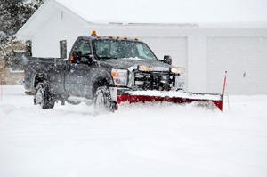 snow plowing and removal